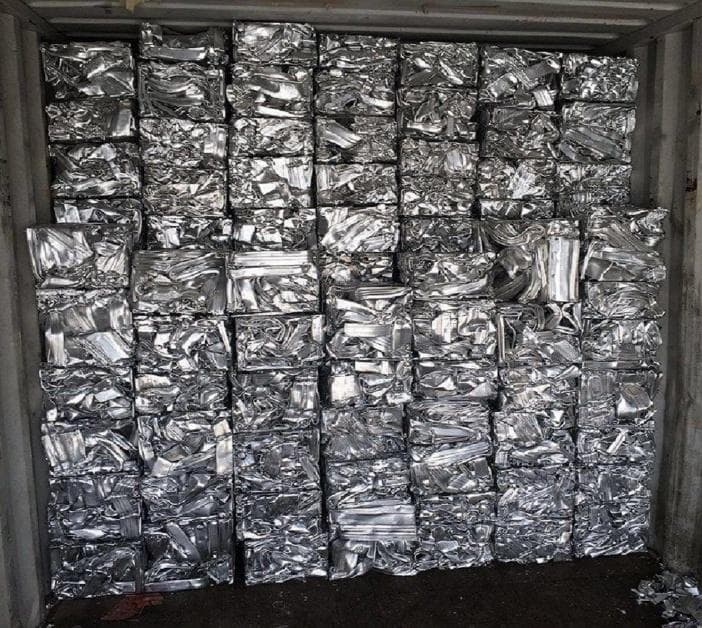 Aluminum Foil scrap product image from supplied identifier PDF