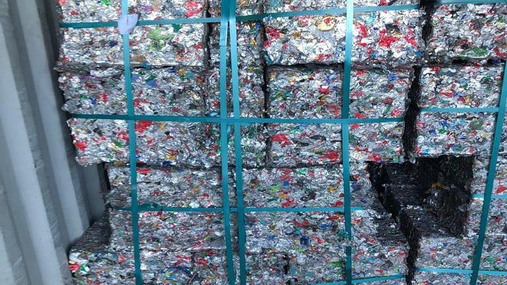 Industrial aluminium, copper, and brass scrap trading yard